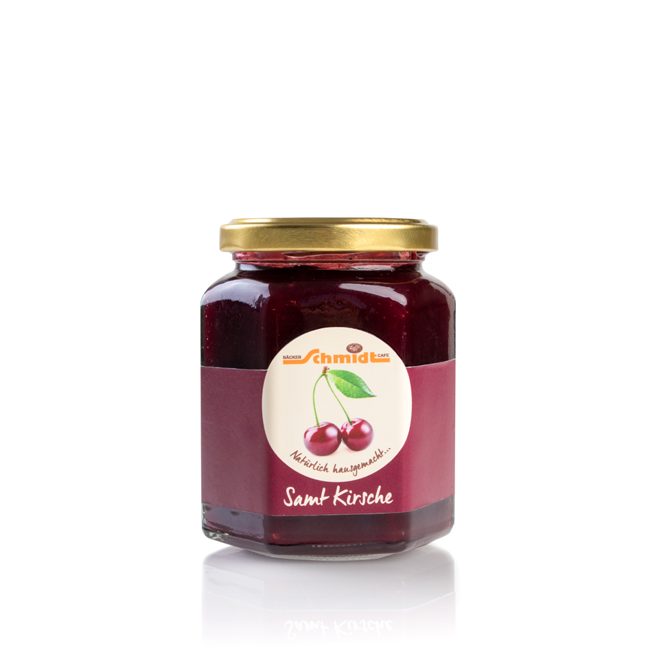 Produktbild Samt Kirsche Fruchtaufstrich 280gr