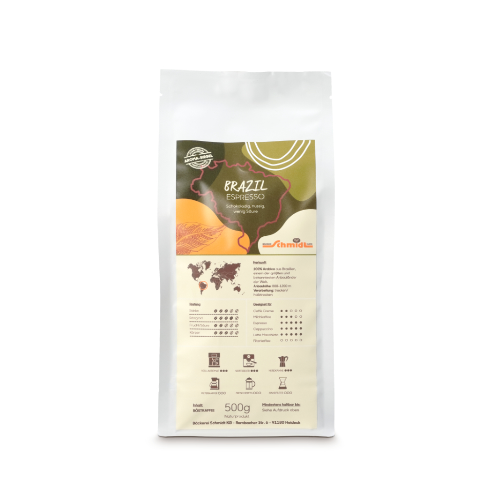 Produktbild Kaffee-Länderspezialitäten Brazil Espresso