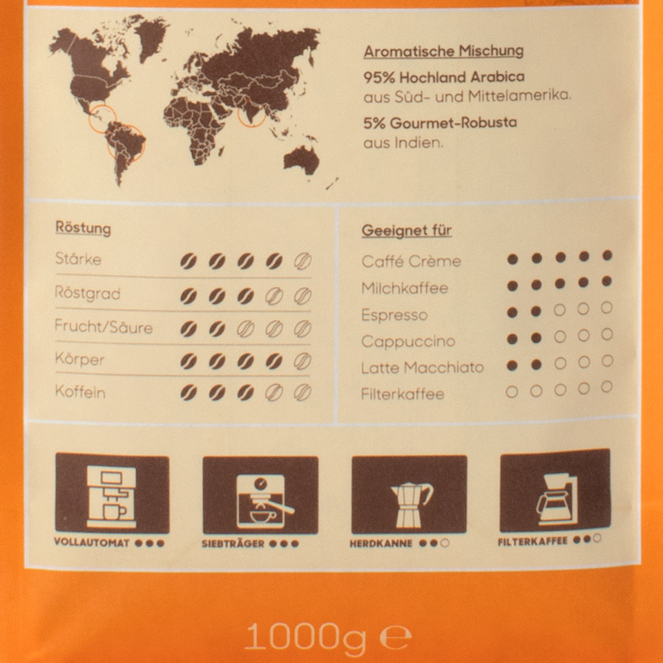 Produktbild Caffe Creme Spezifikationen