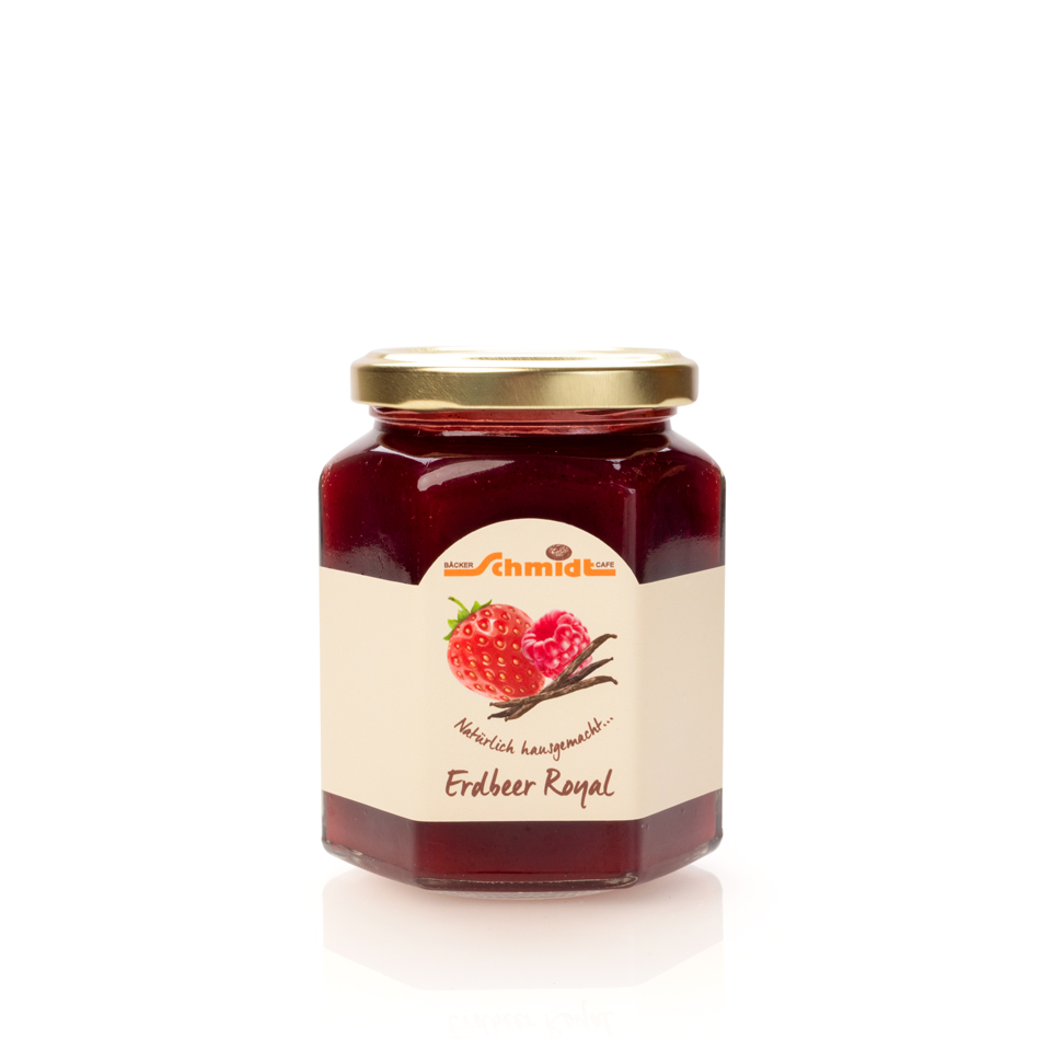 Produktbild Erdbeer Royal Fruchtaufstrich 280gr