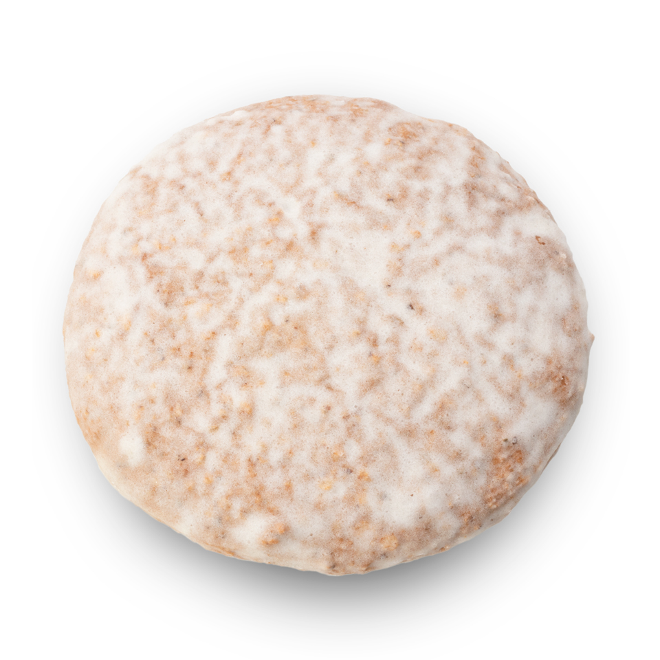 Produktbild Elisenlebkuchen weiße Zuckerglasur ganzer Lebkuchen