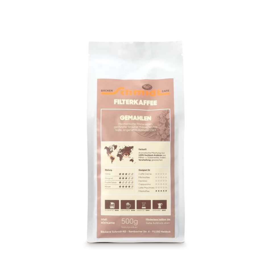 Produktbild Filterkaffee gemahlen