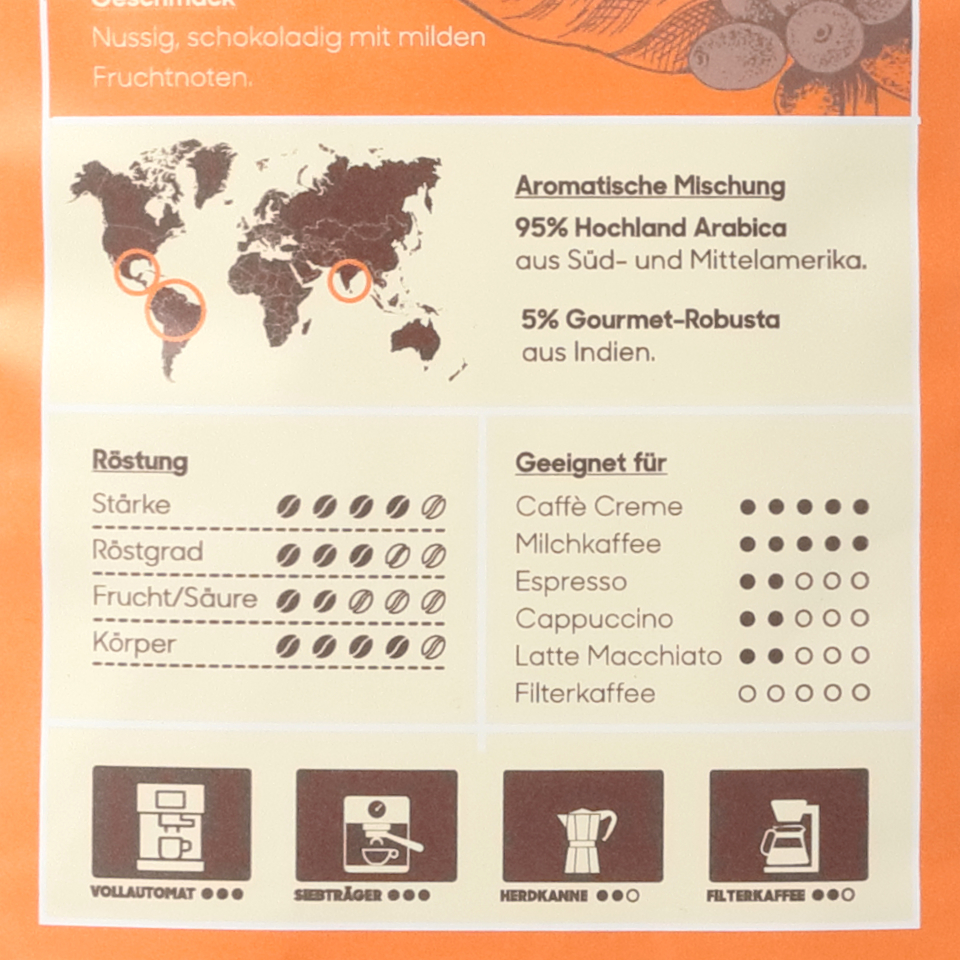 Produktbild Caffe Creme Spezifikationen